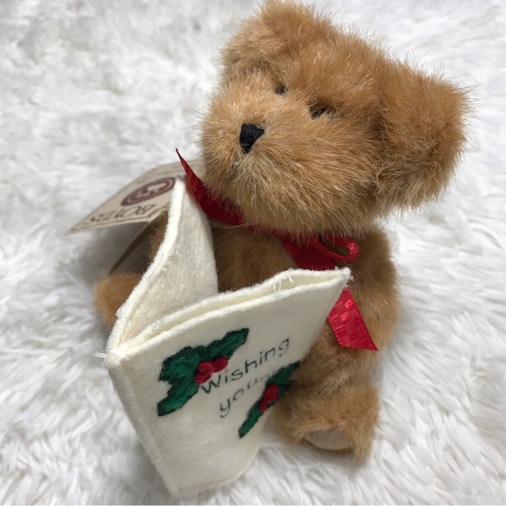 Boyds 'Wishing Beary Happy Holli-days' JINGLE Thinkin' of Ya Series